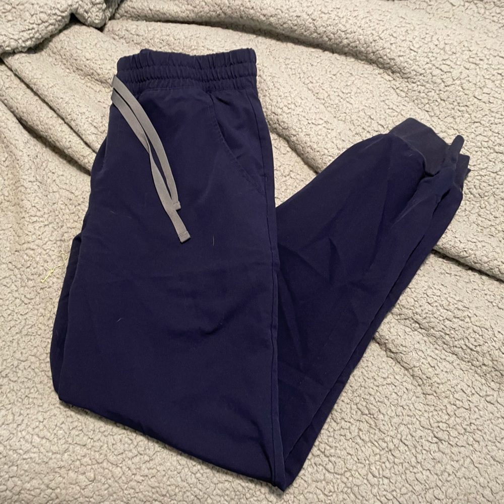 Wear Figs Women’s Navy High Waist Zamora Jogger Scrub Pant